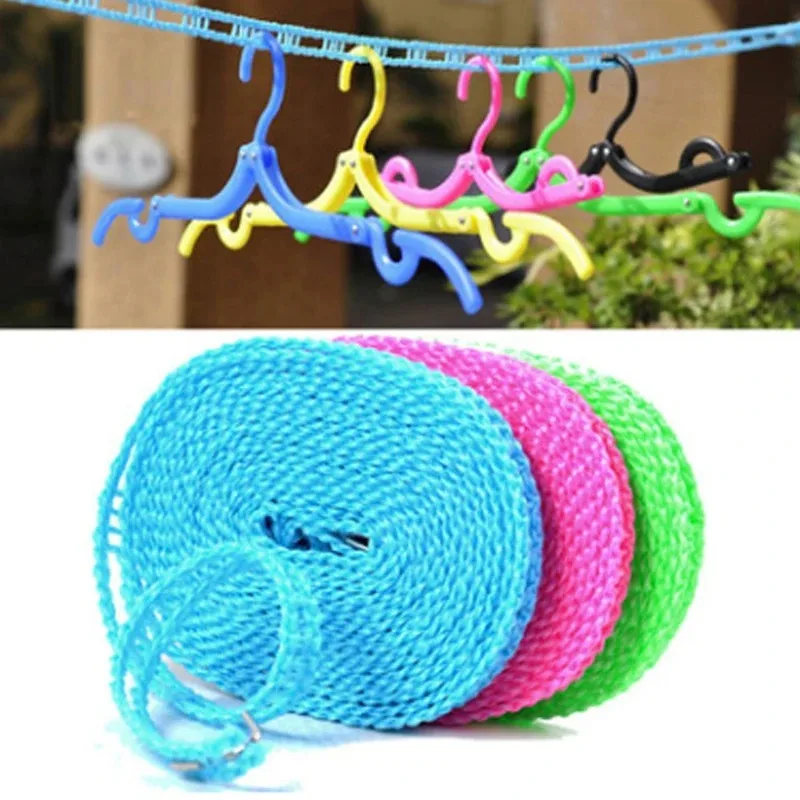 Outdoor Furniture Rope - 屋外物干しロープ ナイロン製 滑り止め 洗濯物干しロープ 旅行用 ビジネス用