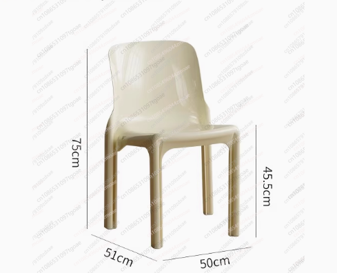 Outdoor Furniture Online - YY レイジー・スペース プラスチック製ダイニングチェア アパート向けデザイナー 中世風グリーンブックテーブル＆チェア 北欧風
