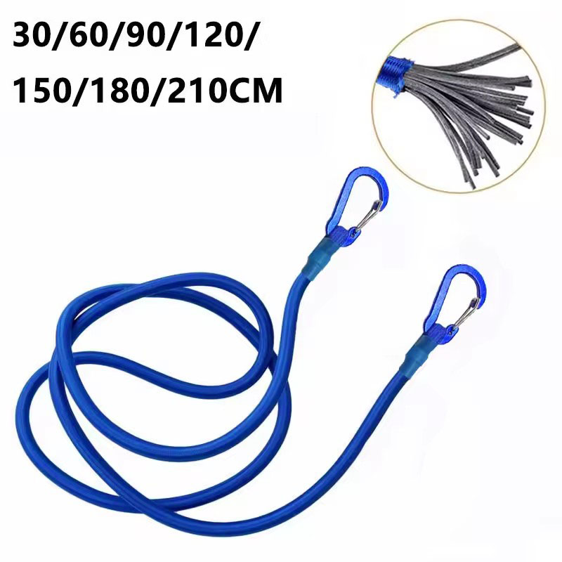 Outdoor Furniture Rope - 荷物弾性ストラップ 8 ミリメートルヘビーデューティ弾性ロープテントバインディングロープキャンプ用品スピードボート駐車場バインディングロープ