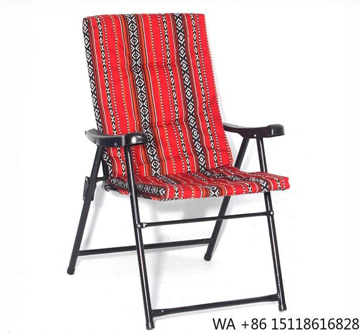 Outdoor Furniture Recliner Set - 工場卸売 屋外家具 キャンプチェア ポータブル折りたたみ式鉄製 カスタムカラーデザイン 持ち運び簡単