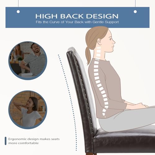 ダイニングチェア4脚セット、モダンなPUレザー製キッチンテー - Adirondack Chair Wood のレビューと価格