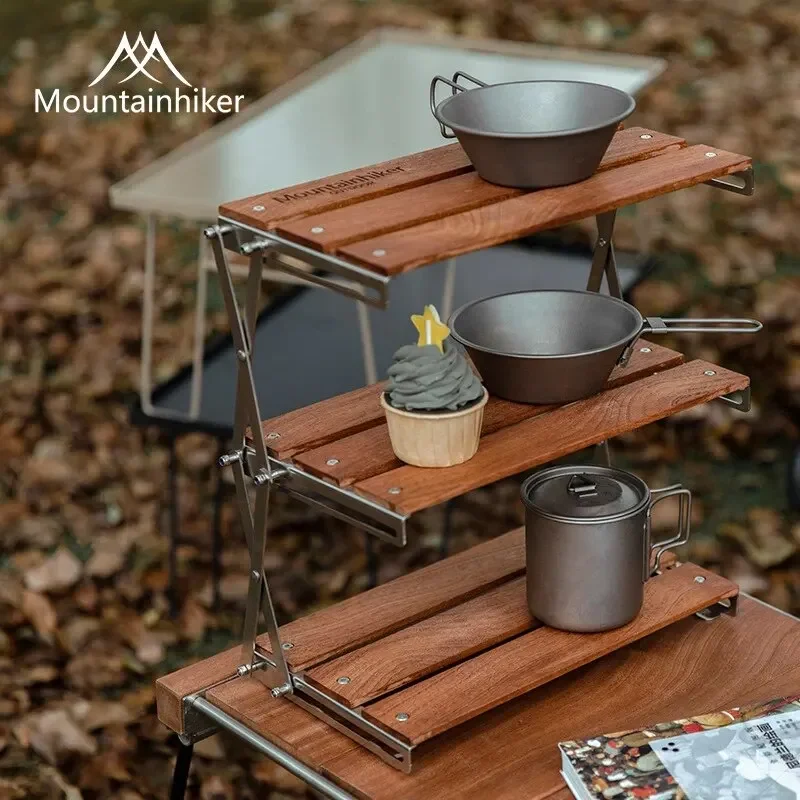 MOUNTAINHIKER 3段ラックアップグレードアウトド - Outdoor Furniture Australia のレビューと価格
