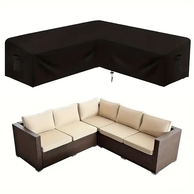 頑丈な屋外用V字型家具カバー - 防風・防塵パティオ、庭、テ - Outdoor Furniture Design のレビューと価格
