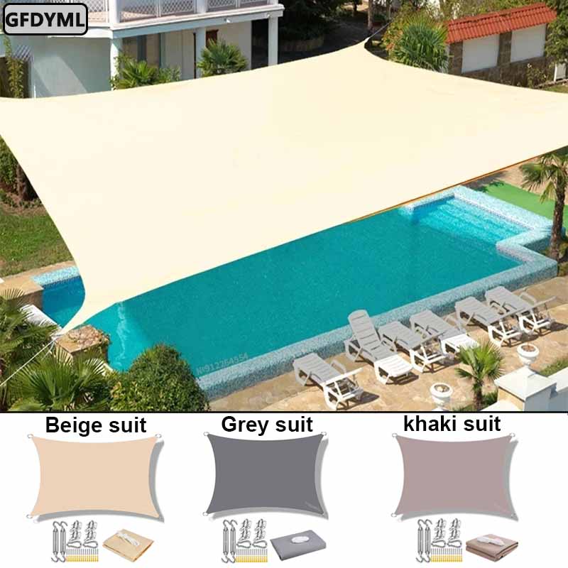 防水サンシェルター日よけ保護シェードセイルオーニングキャンプ - Sun Sail Shade のレビューと価格