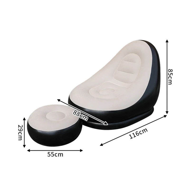 レイジーソファ エアーソファ 折りたたみ式リクライニングチェ - Outdoor Furniture Recliner Set のレビューと価格