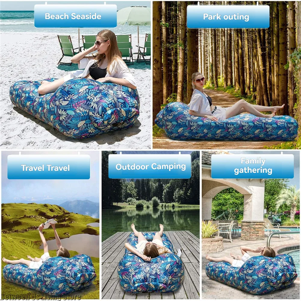 高級インフレータブルソファベッド - ビーチ、庭園、屋内用の - Outdoor Furniture Design のレビューと価格