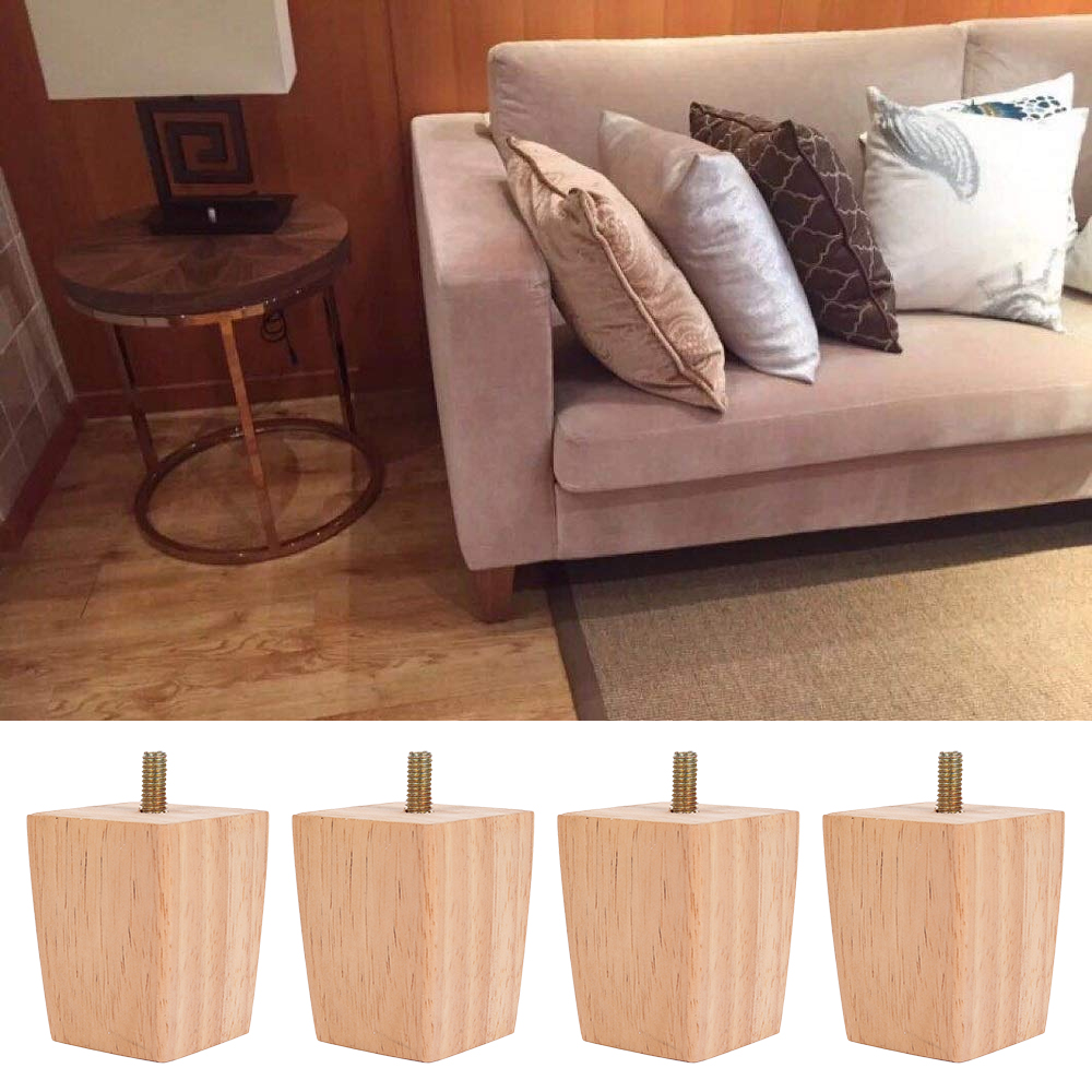 4 個 6/10/15 センチメートル無垢材家具の足ソファキ - Adirondack Chair Wood のレビューと価格