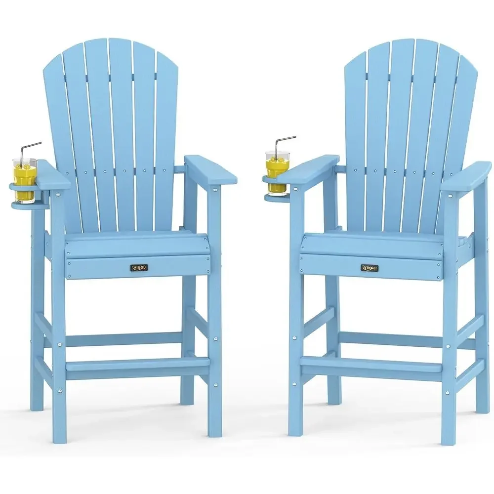 耐候性プラスチック製アディロンダックチェア2脚セット、屋外用 - Adirondack Chair Wood のレビューと価格