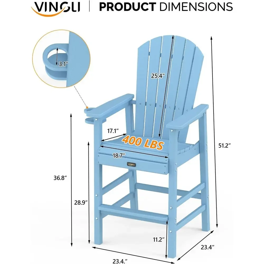 耐候性プラスチック製アディロンダックチェア2脚セット、屋外用 - Adirondack Chair Wood のレビューと価格