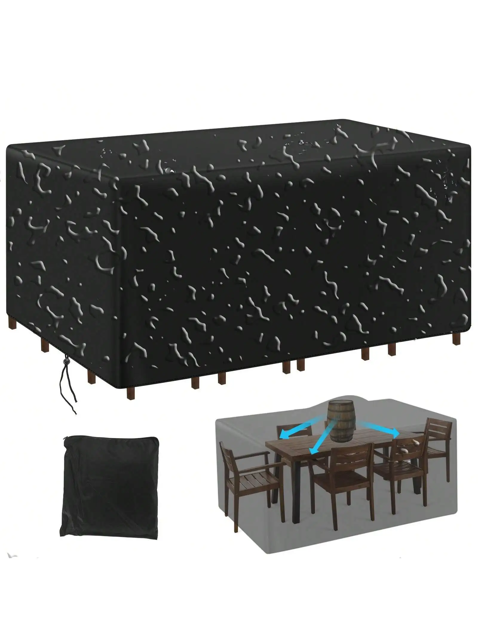 マルチサイズ屋外パティオガーデン家具防水ダストカバー椅子、ソ - Outdoor Furniture Design のレビューと価格