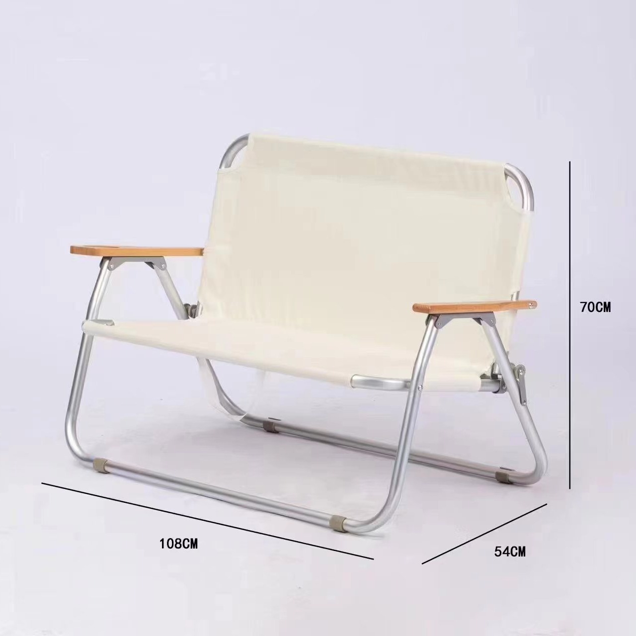 卸売 アウトドア 2人用 折りたたみ式 耐久性のあるダブルシ - Outdoor Furniture Recliner Set のレビューと価格