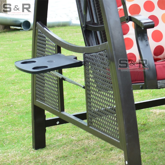 モダンラタンパティオガーデン屋外家具3人掛けハンモックスイン - Outdoor Furniture Rattan のレビューと価格