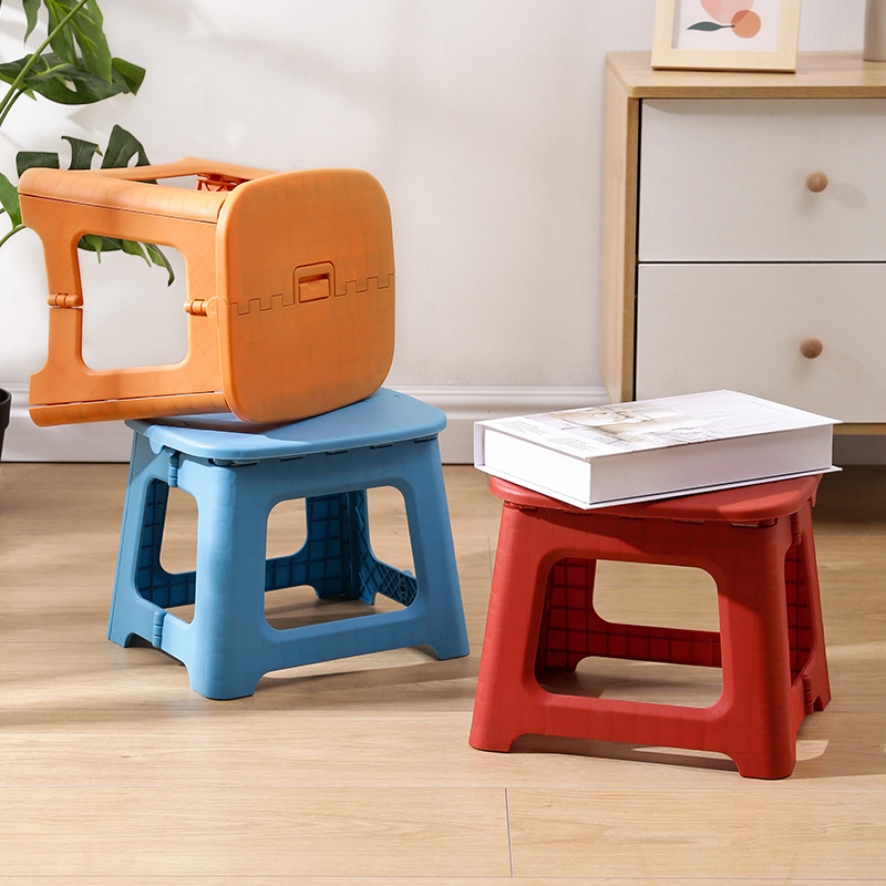 日本式携帯用折りたたみ椅子子供用プラスチック製スツール屋外キ - Outdoor Furniture Japanese Style のレビューと価格