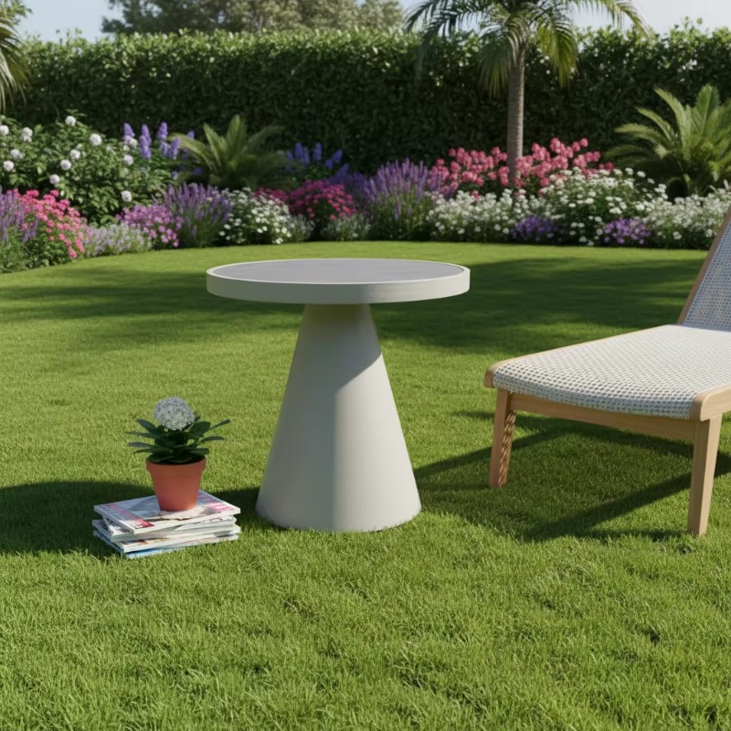モダンな北欧風丸型コーヒーテーブル、小さなアパート用、和風ミ - Outdoor Furniture Japanese Style のレビューと価格