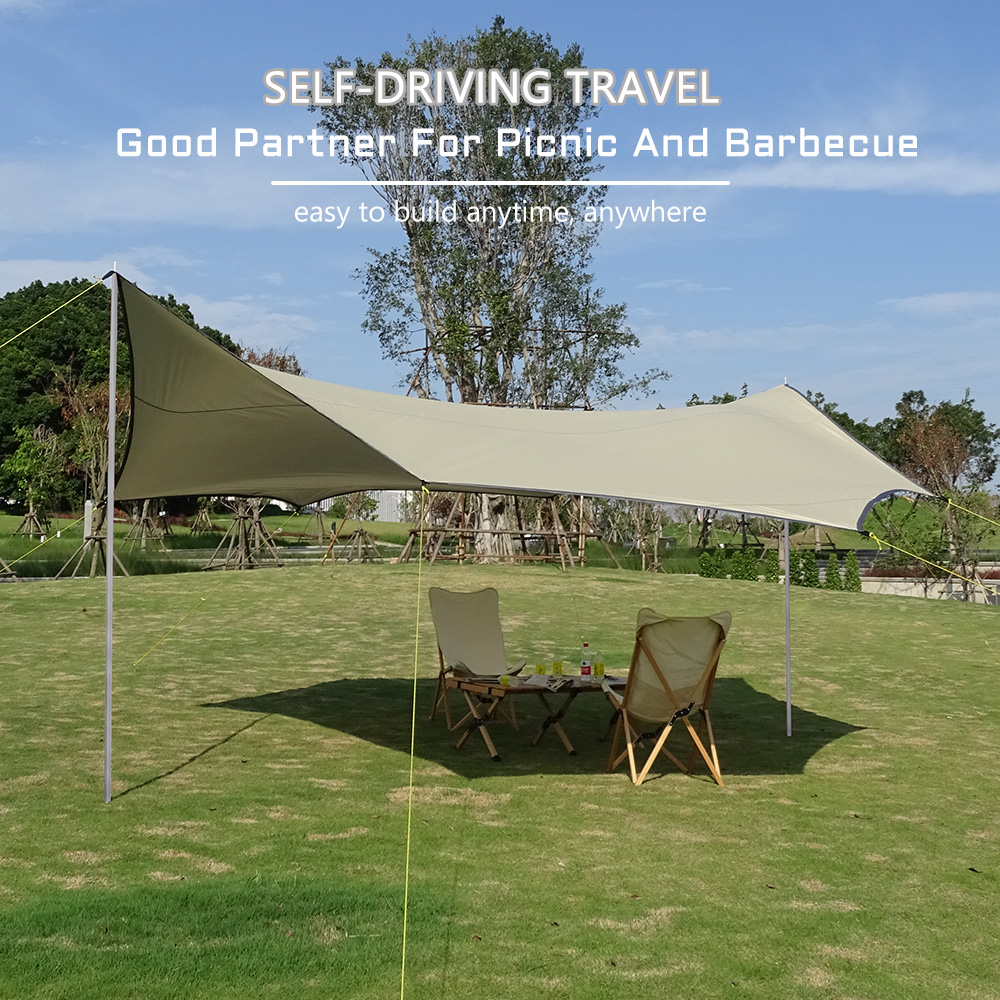 長方形の防水セイルシェード,5.1x5.1m,シェルター,キ - Sun Sail Shade のレビューと価格
