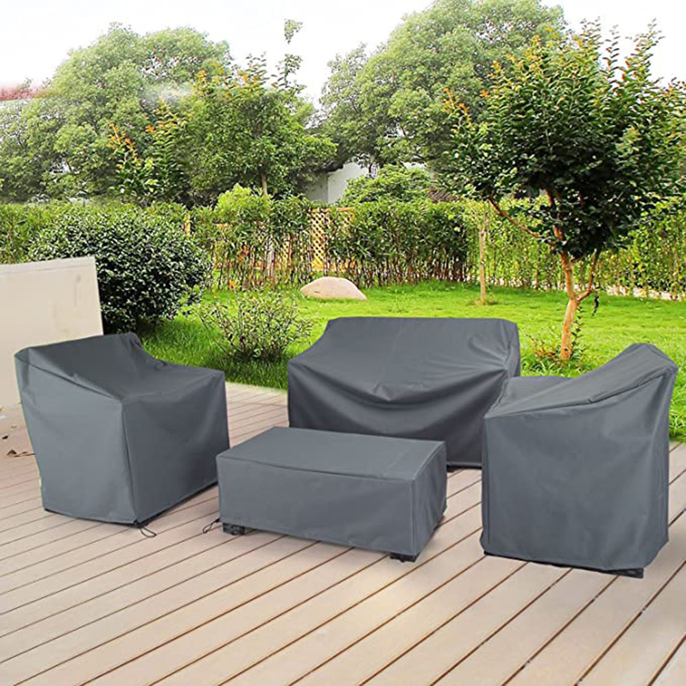 1-4 ピース屋外ベランダパティオガーデン家具カバーセット  - Outdoor Furniture Durable のレビューと価格