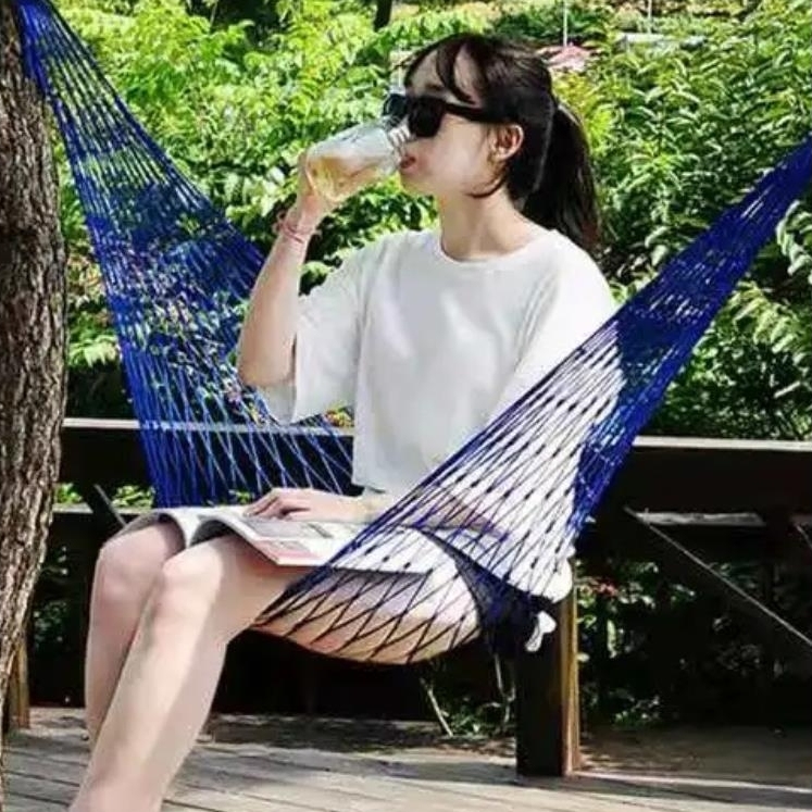 屋外キャンプネットベッドスイングチェア大人用睡眠ハンモックバ - Outdoor Furniture Rope のレビューと価格