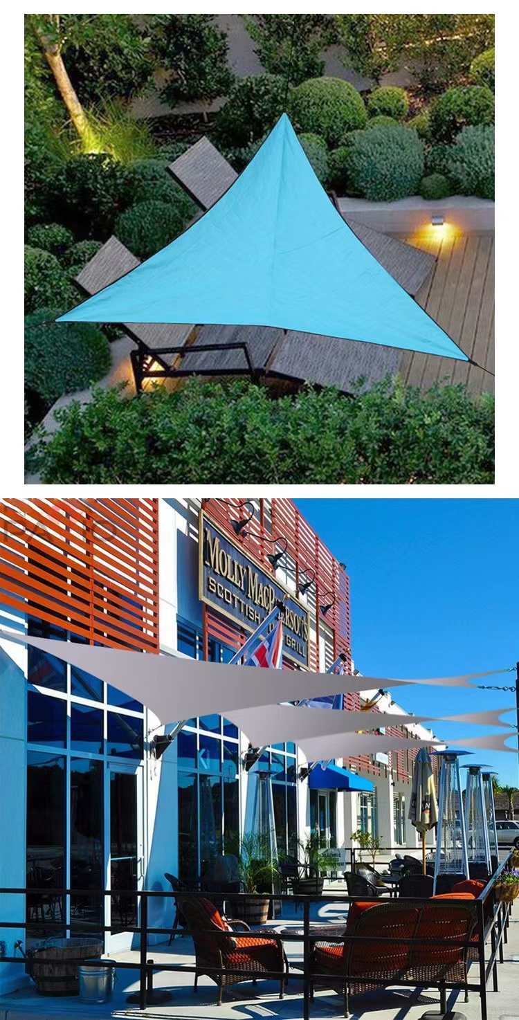 マルチサイズ三角形サンシェードセイル防水屋外ガーデンパティオ - Sun Sail Shade のレビューと価格