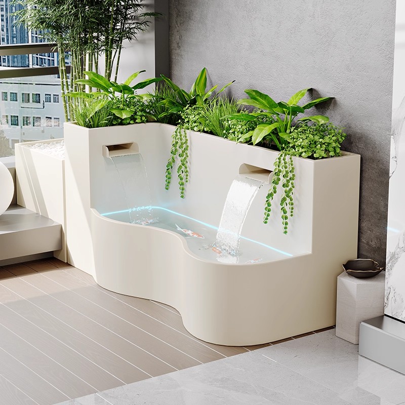 アルミ合金製モダン耐久性屋外家具流水フラワーボックス水槽養殖 - Outdoor Furniture Durable のレビューと価格