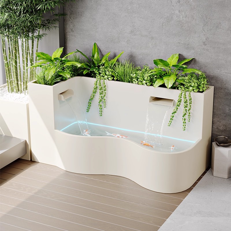 アルミ合金製モダン耐久性屋外家具流水フラワーボックス水槽養殖 - Outdoor Furniture Durable のレビューと価格