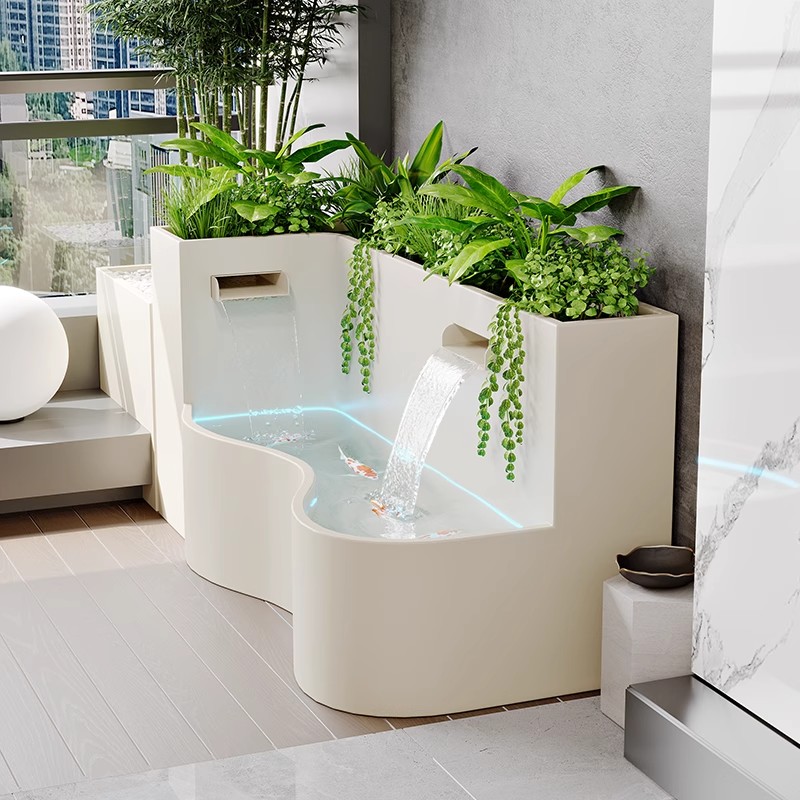 アルミ合金製モダン耐久性屋外家具流水フラワーボックス水槽養殖 - Outdoor Furniture Durable のレビューと価格