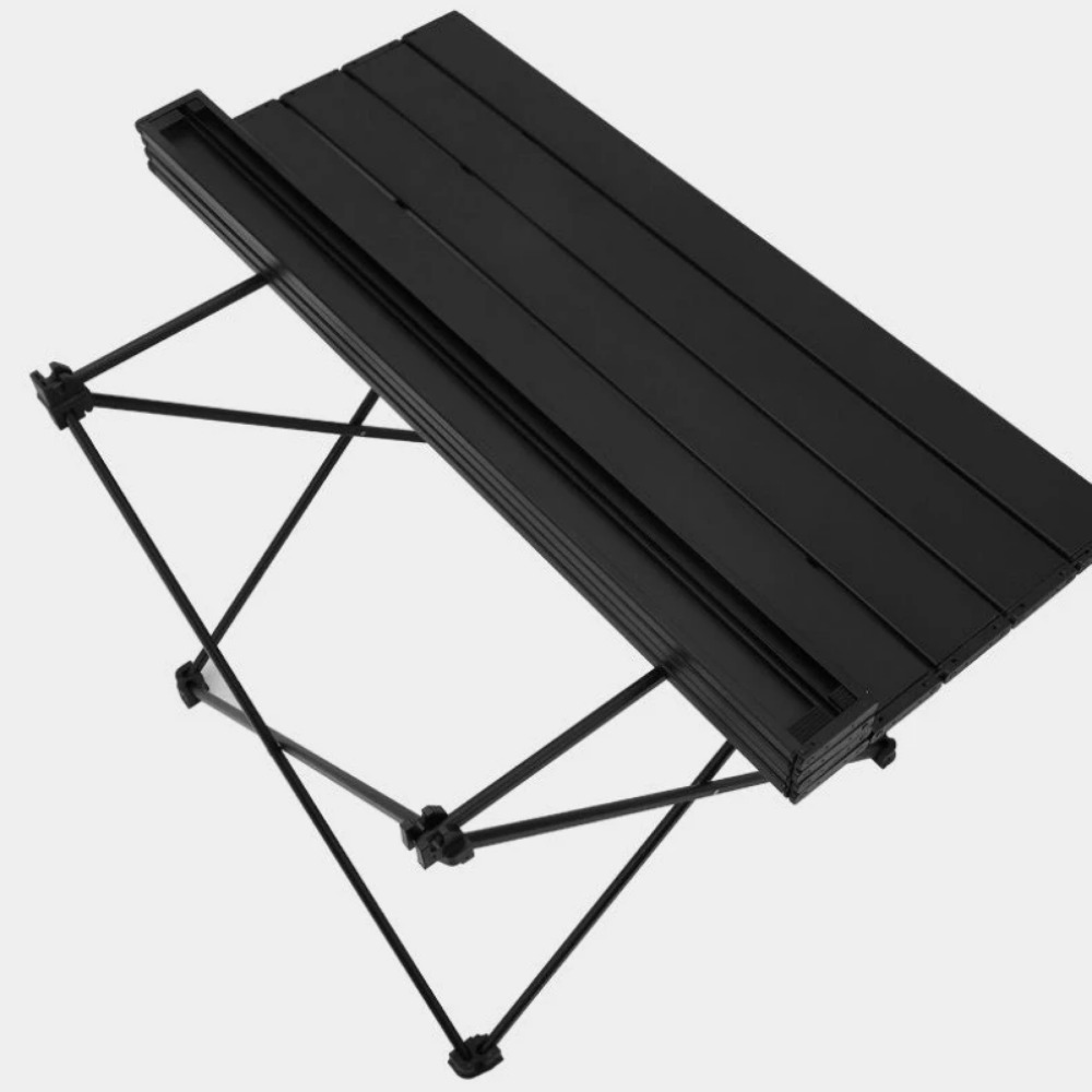 超軽量ポータブルキャンプ折りたたみテーブルローラーシャッター - Outdoor Furniture Australia のレビューと価格