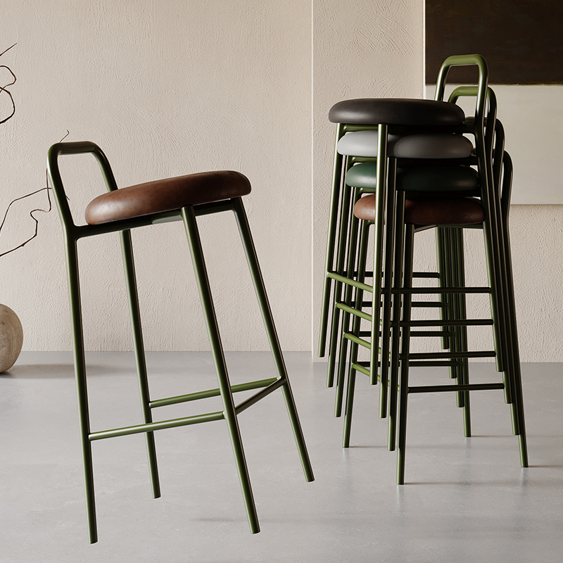 高級リビングルームバースツール金属屋外デザイナーレストランア - Outdoor Furniture Diy Plans のレビューと価格