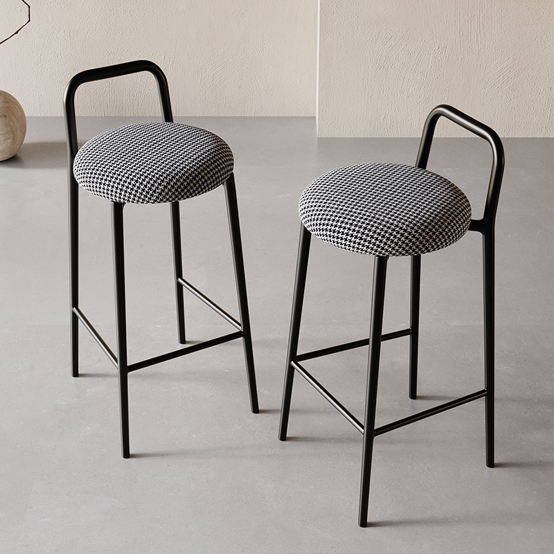 高級リビングルームバースツール金属屋外デザイナーレストランア - Outdoor Furniture Diy Plans のレビューと価格