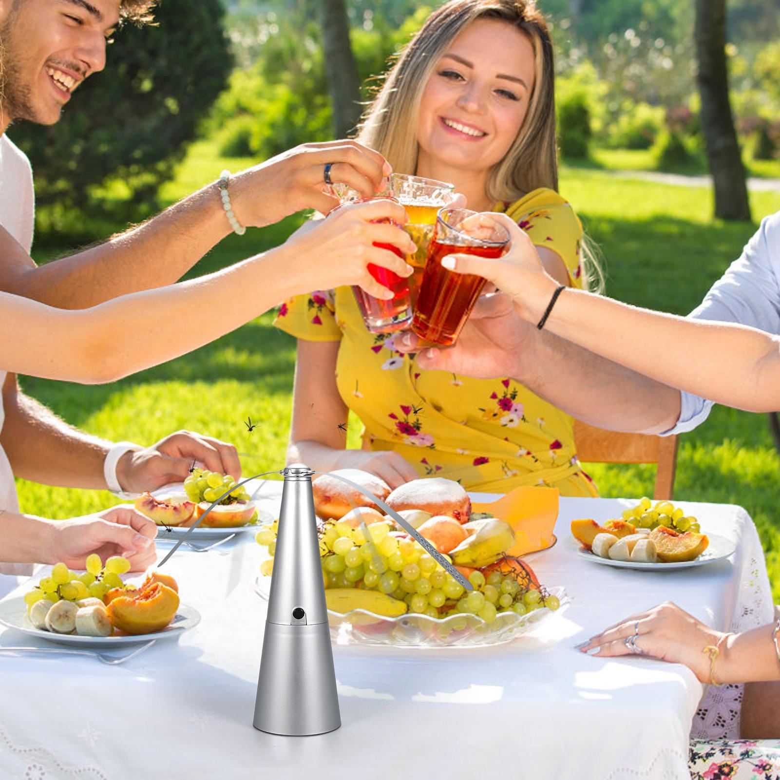 屋外用フライファン テーブルフライファン 屋外夏用保護ガジェ - Outdoor Furniture Australia のレビューと価格
