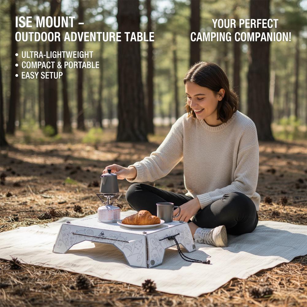 折りたたみキャンプテーブル超軽量PPミニトレイ小型バックパッ - Outdoor Furniture Australia のレビューと価格
