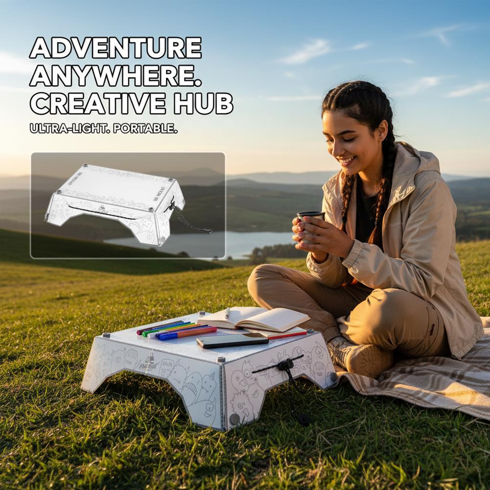 折りたたみキャンプテーブル超軽量PPミニトレイ小型バックパッ - Outdoor Furniture Australia のレビューと価格