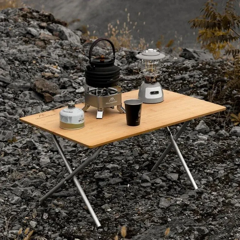 MOUNTAINHIKER 2/3 竹製折りたたみテーブル  - Outdoor Furniture Australia のレビューと価格